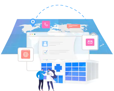 Medical Institutions Email Database NLP